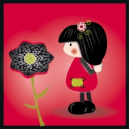 MELLE COCCINELLE <br />Format: 60 x 60 cm