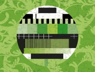 La Mire au Vert <br />Format: 60 x 80 cm